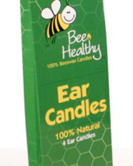 A close up on the ear candles box