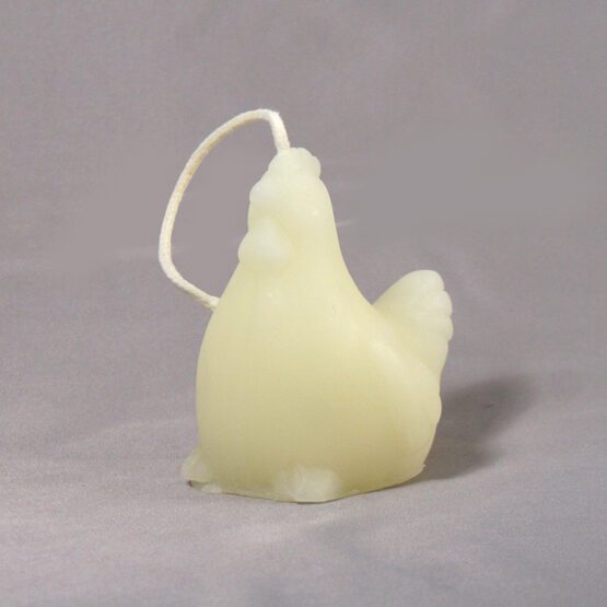 A hen candle