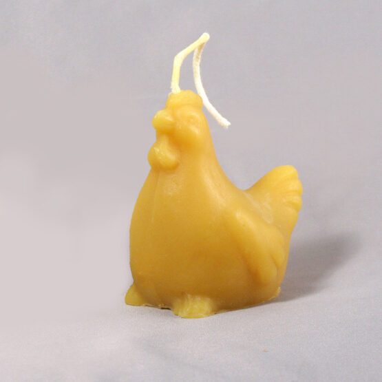A hen candle