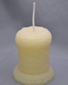 A flower candle